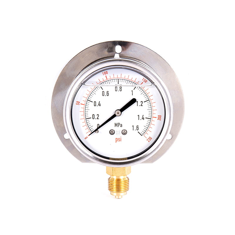 YN-serien 100% kobberforbindelse jordskælvsbestandig (seismisk) trykmåler YN-serien 100% kobberforbindelse jordskælvsbestandig (seismisk) trykmåler