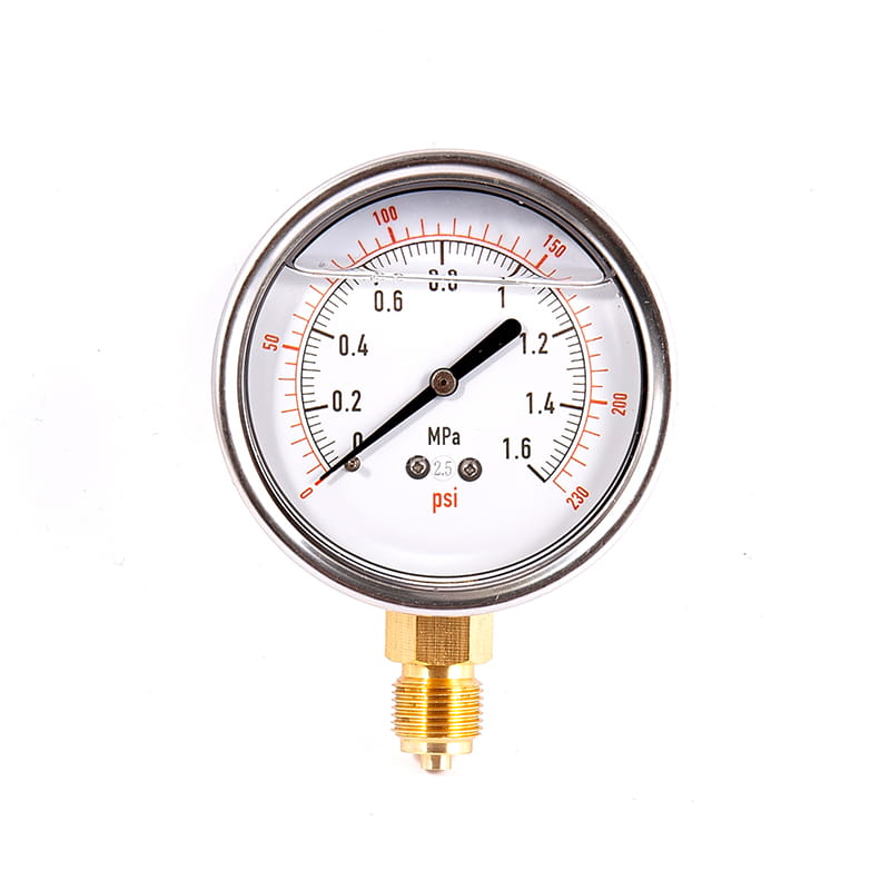 YN-serien 100% kobberforbindelse jordskælvsbestandig (seismisk) trykmåler YN-serien 100% kobberforbindelse jordskælvsbestandig (seismisk) trykmåler