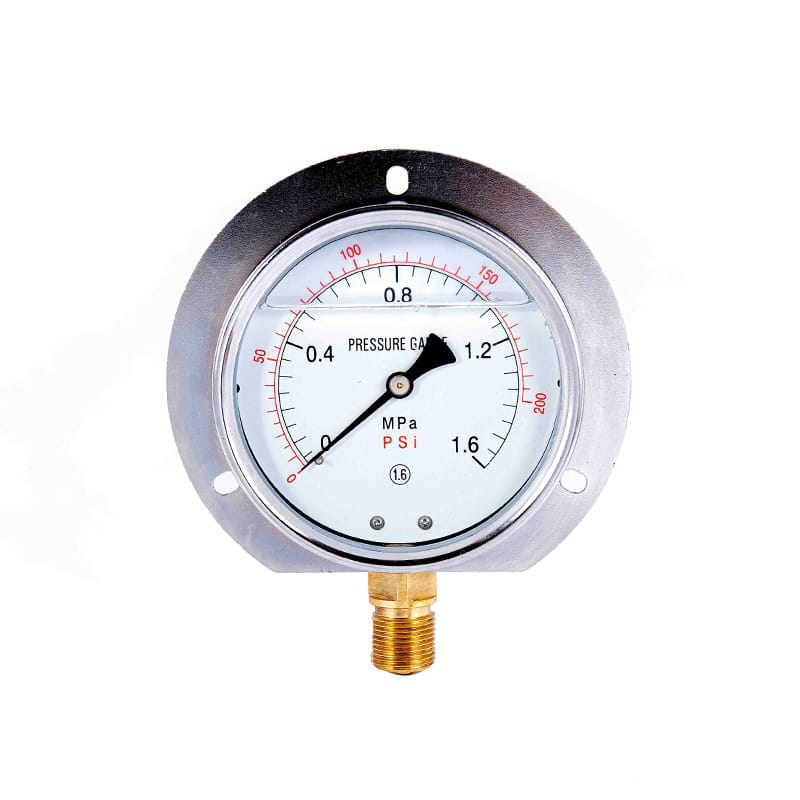 YN-serien 100% kobberforbindelse jordskælvsbestandig (seismisk) trykmåler YN-serien 100% kobberforbindelse jordskælvsbestandig (seismisk) trykmåler