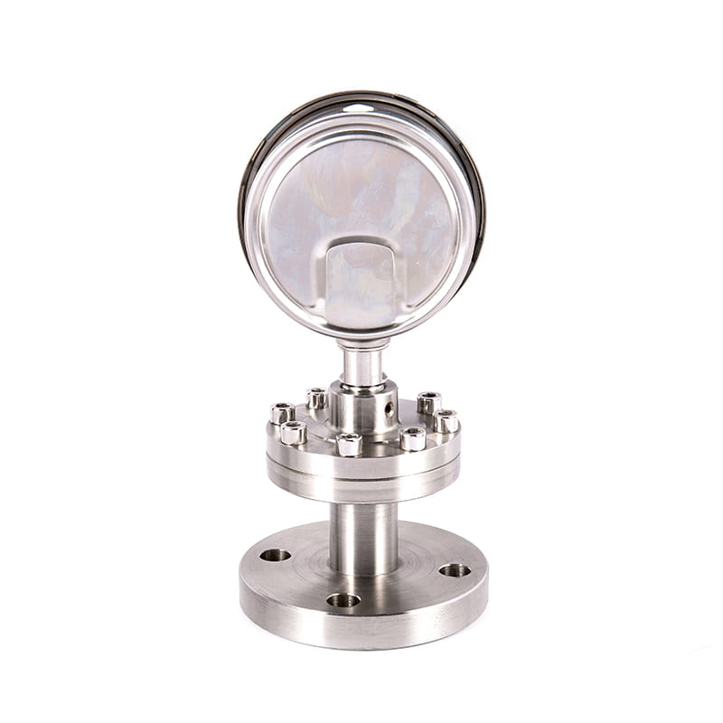 Y-M-serien alle rustfrit stål sanitær steril membrantryk målere Y-M-serien alle rustfrit stål sanitær steril membrantryk målere